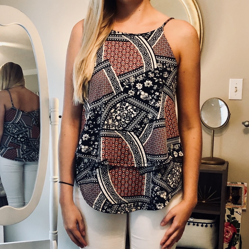 Francesca’s Printed Tank